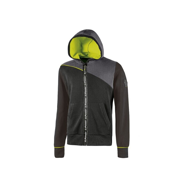 U-POWER FELPA JUPITER EY212BC COLORE BLACK CARBON