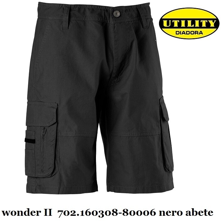 DIADORA WONDER II  160308-80006 NERO ABETE