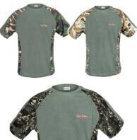 T-SHIRT BICOLORE VERDE RIF. CAMO CLASSICO