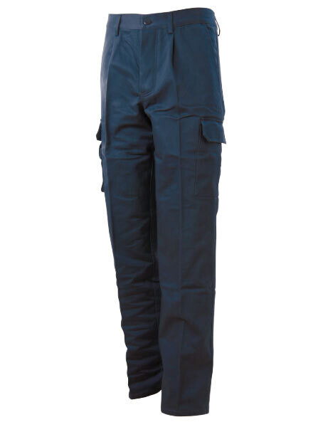 PANTALONI MULTITASCHE ART. 585 COLORE BLU NAVY