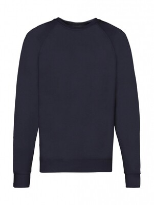 FRUIT OF THE LOOM FELPA GIROCOLLO LEGGERA F62138 COLORE DEEP NAVY ( disponibile in 5/7 gg. richiedici informazioni)
