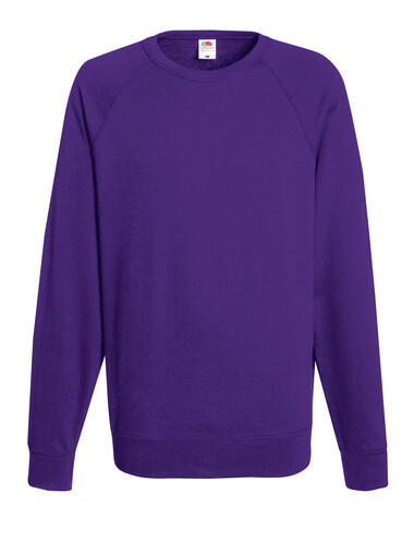 FRUIT OF THE LOOM FELPA GIROCOLLO LEGGERA F62138 COLORE VIOLA ( disponibile in 5/7 gg. richiedici informazioni)