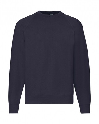 FRUIT OF THE LOOM FELPA GIROCOLLO F62216 COLORE DEEP NAVY ( disponibile in 5/7 gg. richiedici informazioni)