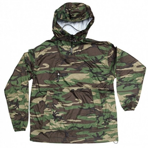 1025 -K-WAY IMPERMEABILE MARSUPIO MIMETICO