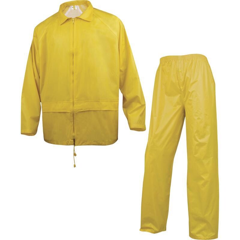 EN400
COMPLETO DA PIOGGIA POLIESTERE/PVC 400-GIALLO