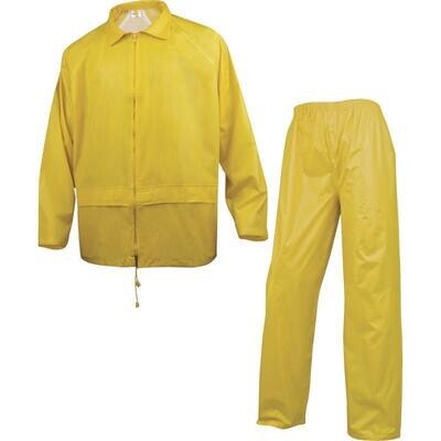 EN400
COMPLETO DA PIOGGIA POLIESTERE/PVC 400-GIALLO