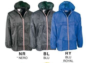 GIACCA PIOGGIA 76105U COLORE BLU
