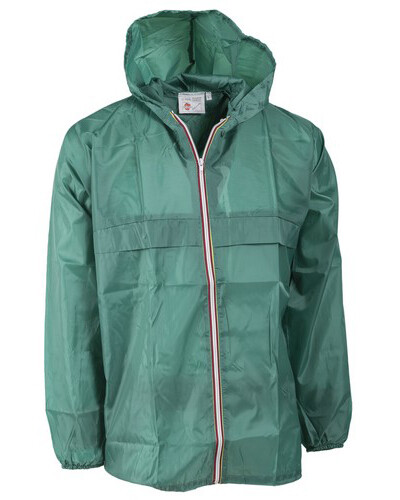 GIACCA PIOGGIA 76105U COLORE VERDE