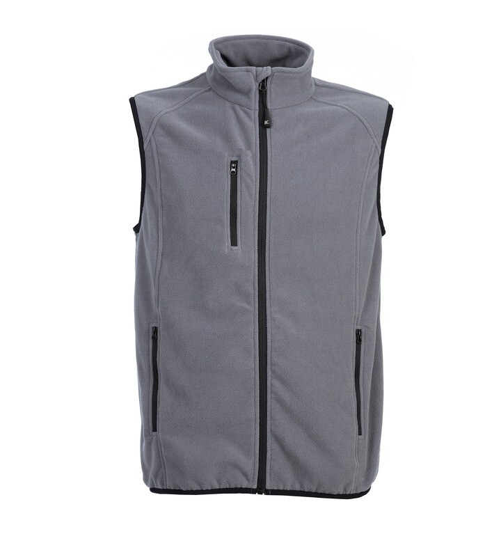JRC GILET MICROPILE PRAGA COLORE GRIGIO