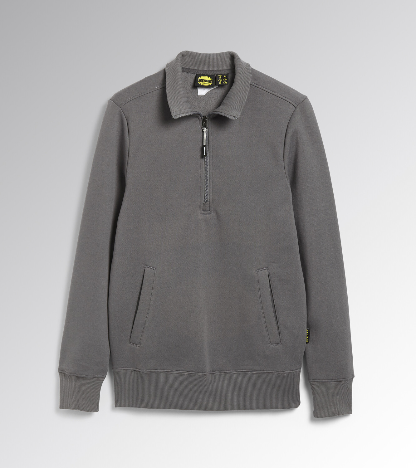 DIADORA 176220 SWEATSHIRT INDUSTRY HZ COLORE GRIGIO