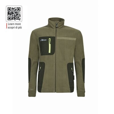 U-POWER FU225 VENUS FELPA IN MICROPILE POLARTEC COLORE BURNT OLIVE