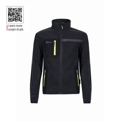 U-POWER FU225 VENUS FELPA IN MICROPILE POLARTEC COLORE BLACK CARBON