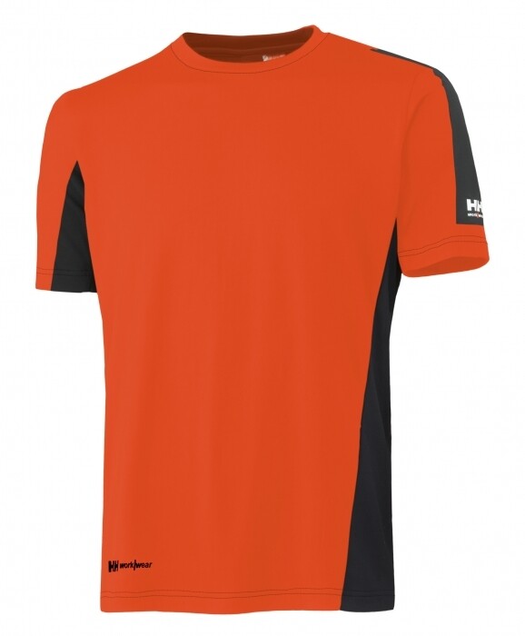 HELLY HANSEN LIFA COOL 75061 COLORE ARANCIO/NERO