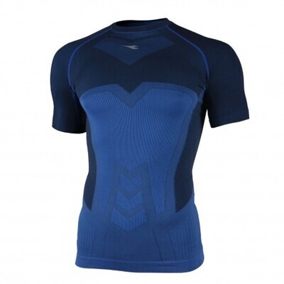 DIADORA 171187 MAGLIA TERMICA HIDDEN POWER LS T-SHIRT ACT MANICA CORTA COLORE  N E R O