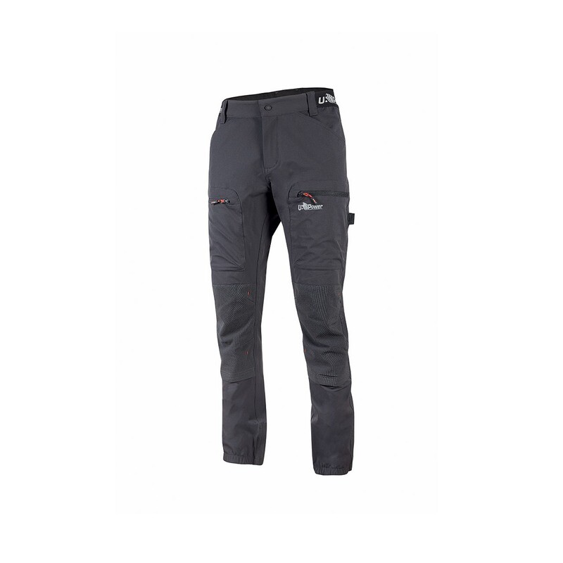 PANTALONI U-4 WAY STRETCH U-POWER HARMONY ASPHALT GREY
