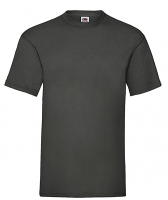 T-SHIRT FRUIT OF THE LOOM M/M DARK GREY  (disponibili in 5/7 gg, richiedi info)