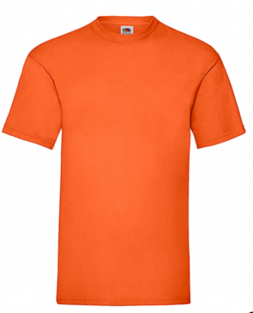 T-SHIRT FRUIT OF THE LOOM M/M ARANCIO (disponibile in 5/7 gg, richiedi info)
