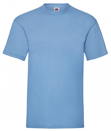 T-SHIRT FRUIT OF THE LOOM SKY BLUE (disponibili in 5/7 gg, richiedi info)