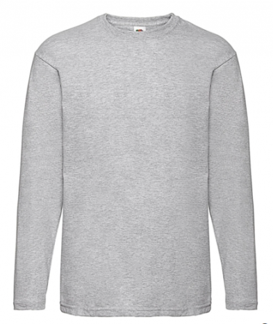 T-SHIRT FRUIT OF THE LOOM M/L HEATHER GREY (disponibili in 5/7 gg, richiedi info)