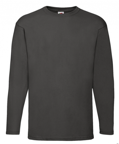 T-SHIRT FRUIT OF THE LOOM M/L DARK GREY (disponibili in 5/7 gg, richiedi info)