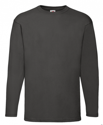 T-SHIRT FRUIT OF THE LOOM M/L DARK GREY (disponibili in 5/7 gg, richiedi info)
