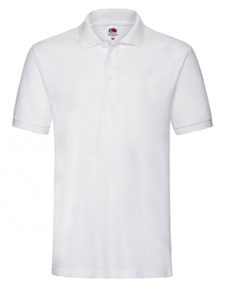 POLO FRUIT OF THE LOOM M/M BIANCO (disponibili in 5/7 gg, richiedi info)
