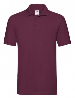 POLO FRUIT OF THE LOOM M/M BURGUNDY (disponibili in 5/7 gg, richiedi info)