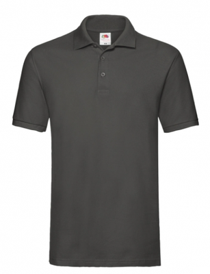 POLO FRUIT OF THE LOOM M/M DARK GREY (disponibili in 5/7 gg, richiedi info)