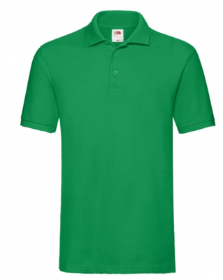 POLO FRUIT OF THE LOOM M/M KELLY GREEN (disponibili in 5/7 gg, richiedi info)