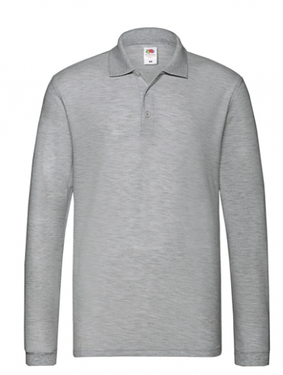 POLO FRUIT OF THE LOOM M/L HEATHER GREY (disponibili in 5/7 gg, richiedi info)