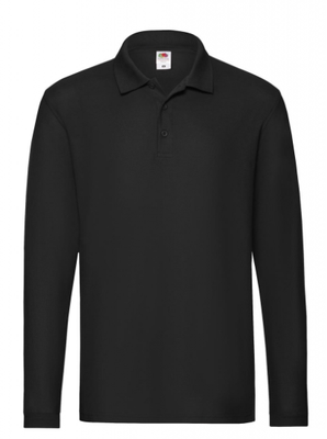 POLO FRUIT OF THE LOOM M/L NERO (disponibili in 5/7 gg, richiedi info)