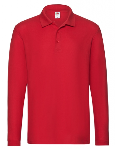 POLO FRUIT OF THE LOOM M/L ROSSO (disponibili in 5/7 gg, richiedi info)
