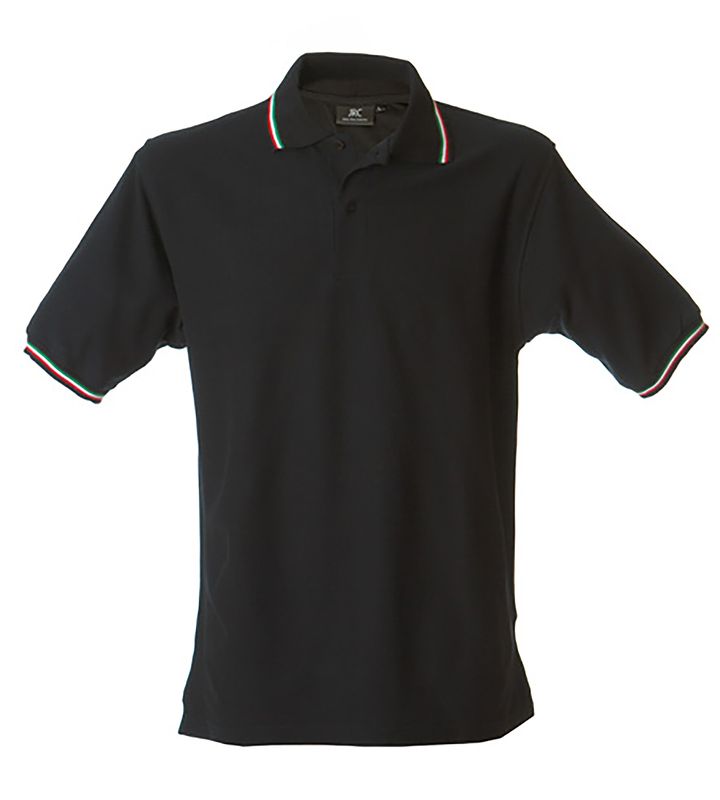 POLO JRC M/M NERO (disponibile in 5/7 gg, richiedi info)