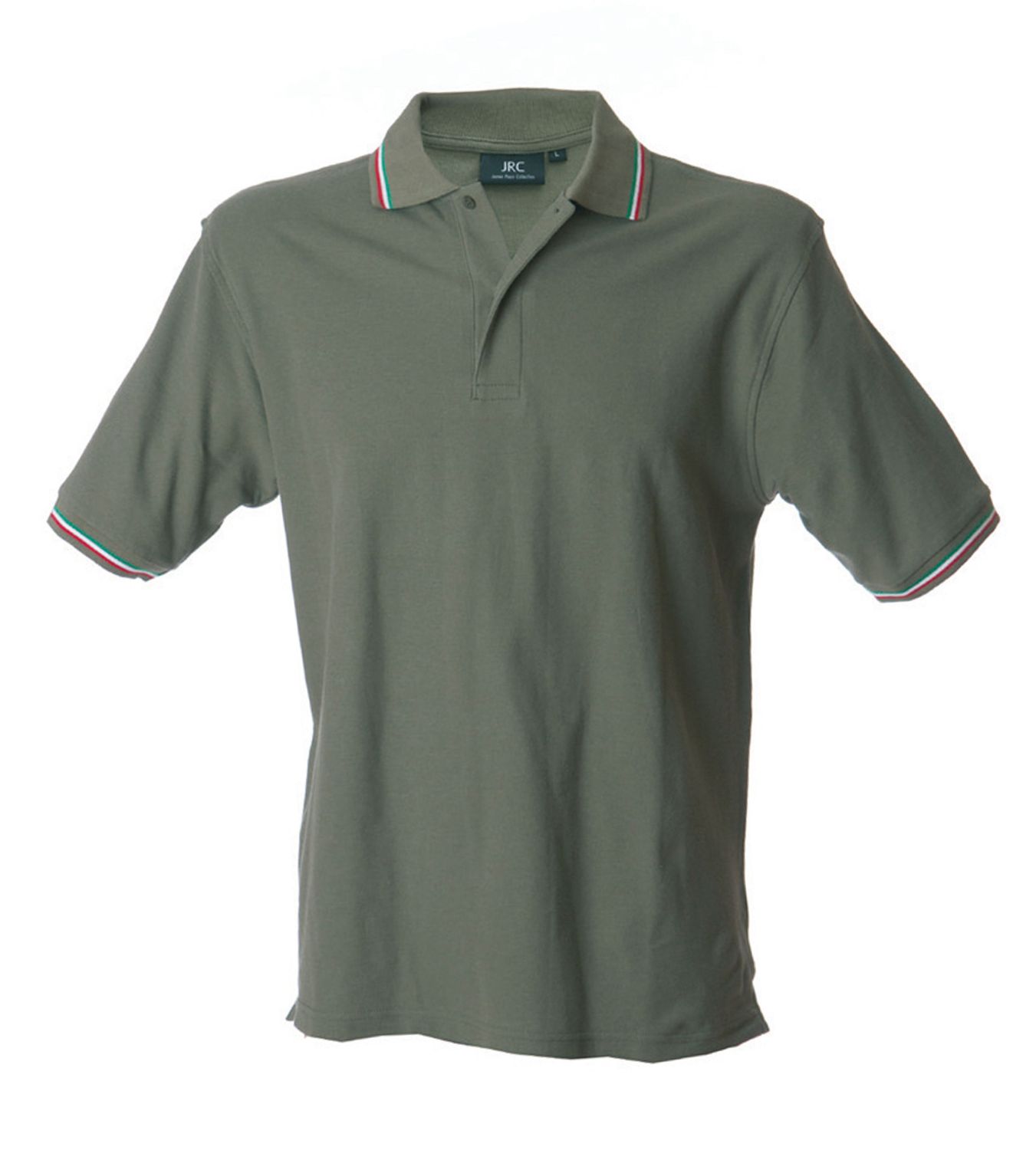 POLO JRC M/M VERDE MILITARE (disponibile in 5/7 gg, richiedi info)