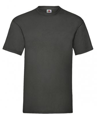 T-SHIRT FRUIT OF THE LOOM M/M DARK GREY  (disponibili in 5/7 gg, richiedi info)