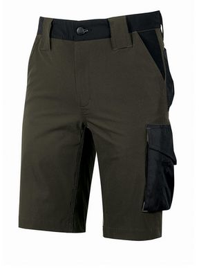 U-POWER MERCURY Bermuda in tessuto U-4 DARK GREEN