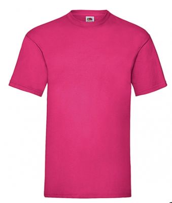 T-SHIRT FRUIT OF THE LOOM M/M FUCSIA (disponibile in 5/7 gg, richiedi info)