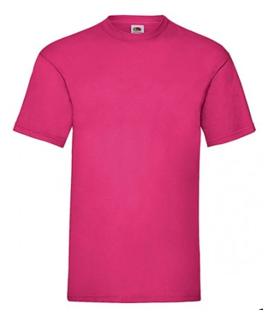 T-SHIRT FRUIT OF THE LOOM M/M FUCSIA (disponibile in 5/7 gg, richiedi info)