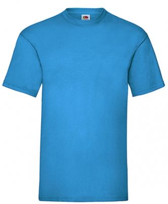T-SHIRT FRUIT OF THE LOOM M/M AZURE BLUE (disponibile in 5/7 gg, richiedi info)