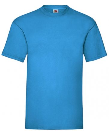 T-SHIRT FRUIT OF THE LOOM M/M AZURE BLUE (disponibile in 5/7 gg, richiedi info)