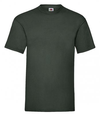 T-SHIRT FRUIT OF THE LOOM VERDE BOTTIGLIA(disponibili in 5/7 gg, richiedi info)