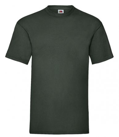 T-SHIRT FRUIT OF THE LOOM VERDE BOTTIGLIA(disponibili in 5/7 gg, richiedi info)