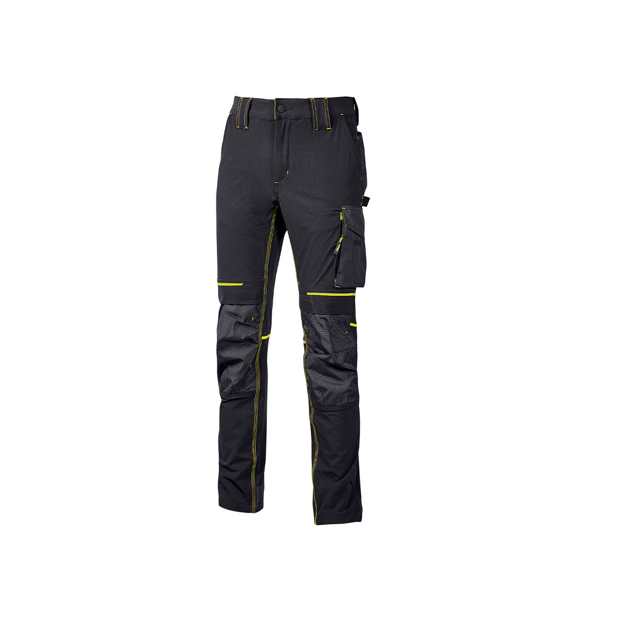 U-POWER PANTALONE TECNICO ATOM COLORE BLACK CARBON U-POWER PANTALONE TECNICO ATOM COLORE BLACK CARBON