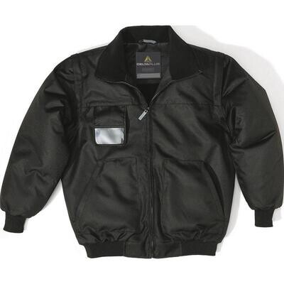 RENO GIUBBOTTO IN POLIESTERE OXFORD SPALMATO PU COLORE NERO
