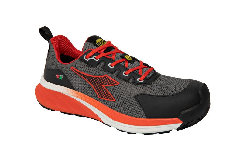 VORTEX DA2 LOW S1PS SC SR HRO ESD ANTRICITE/ROSSO SCARPE DIADORA