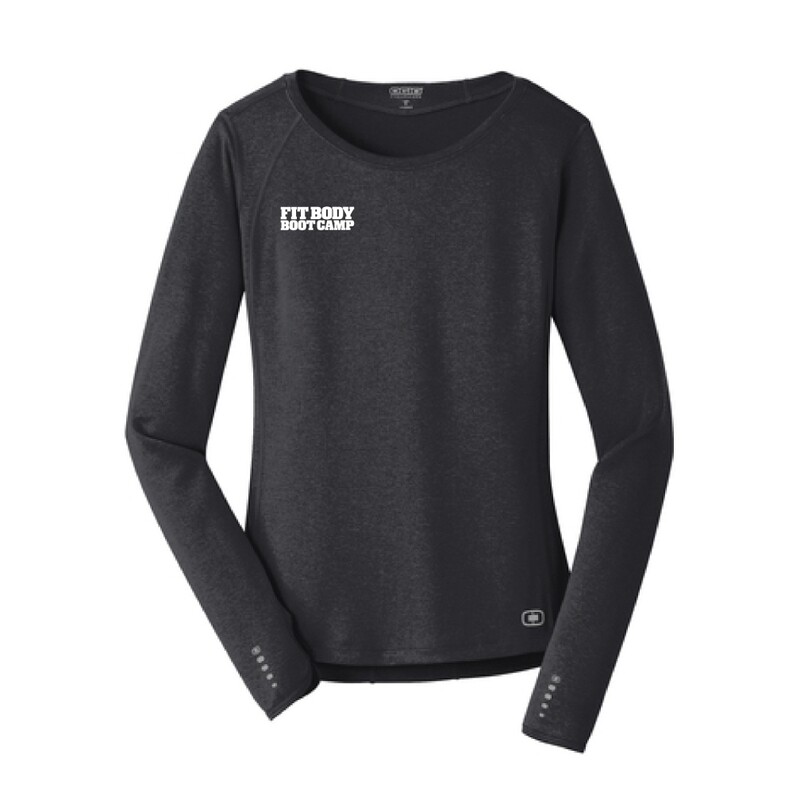 OGIO ENDURANCE - Ladies Long Sleeve Pulse Crew