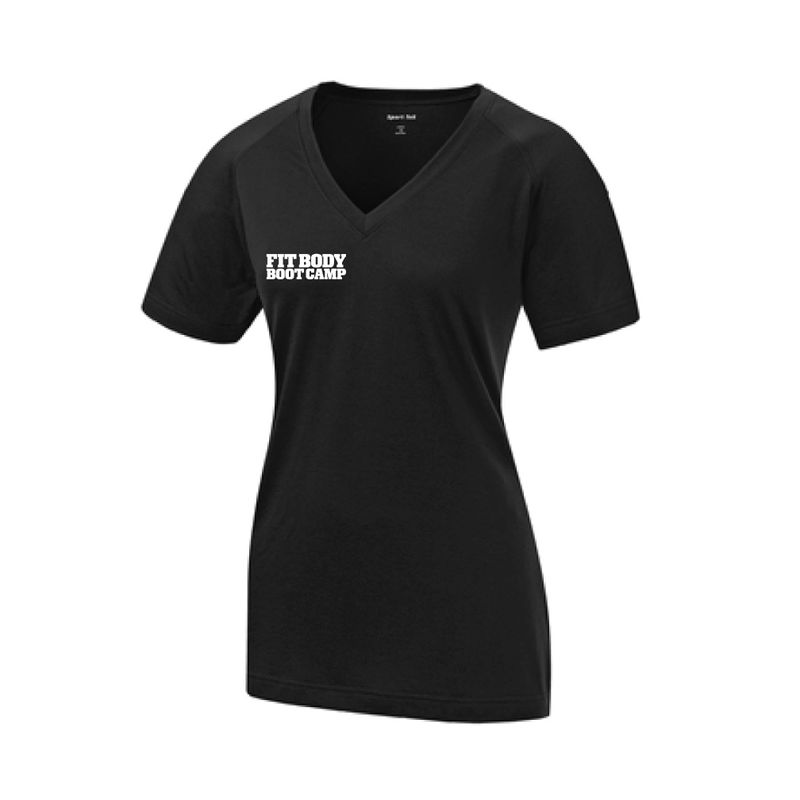 Sport-Tek Womens Performance V-Neck