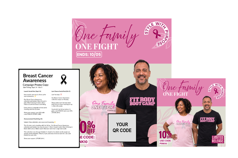 Breast Cancer Awareness Promo Kit