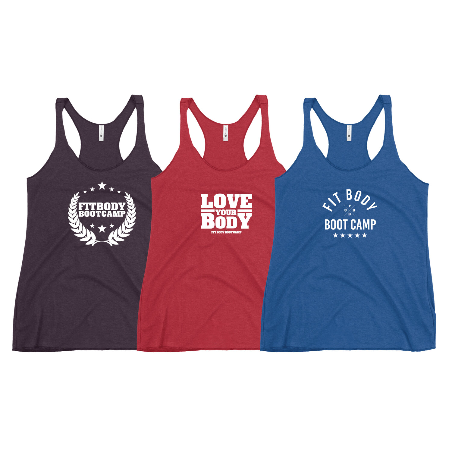 Tri-Blend Racerback Tank (any design!)