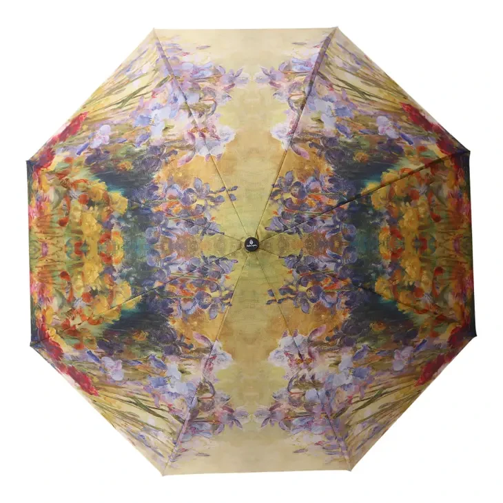 RainCaper Tiffany Peonies & Iris Reverse Umbrella